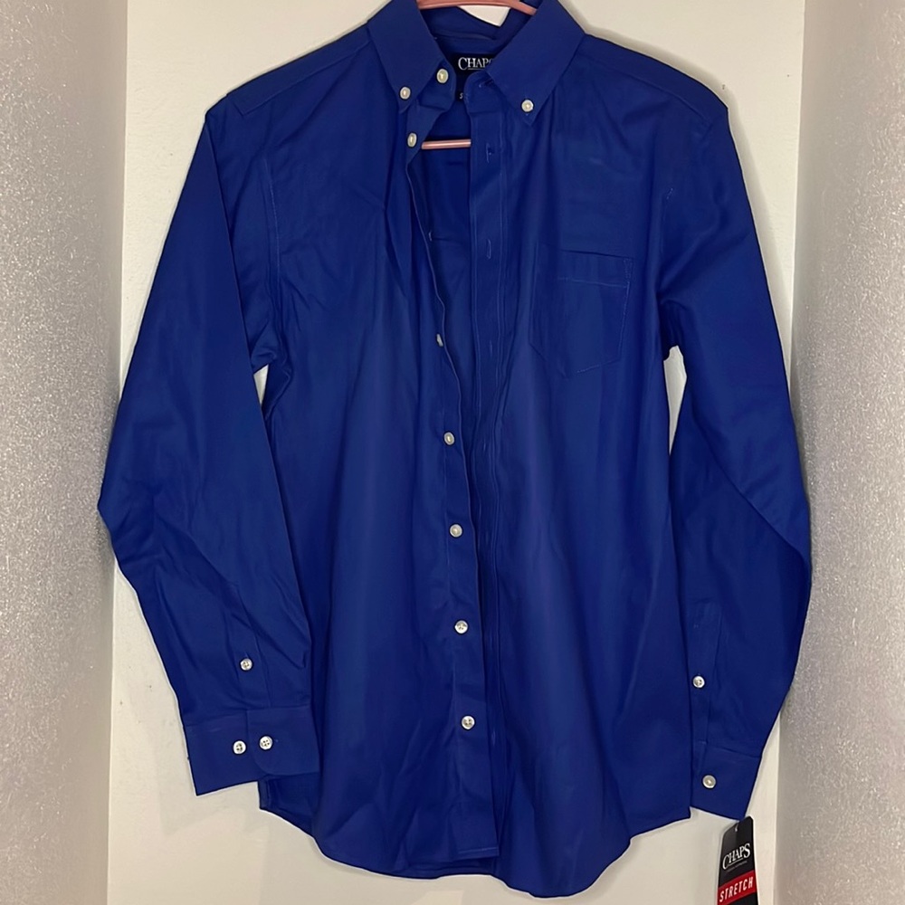 Chaps boys button up dress shirt